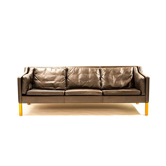 Free standing three seated sofa. Model 2213